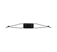 EcoGleam Lanière d'entraînement en plein air, résistante à l'usure, batterie de casque tactique, sangle fixe, boucle à crochet réglable, porte-batterie pour appareils de vision nocturne, Noir , About