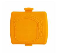 EcoGleam Machine à sandwich pour micro-ondes, machine à toastie et panini (style B, orange)