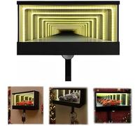 EcoGleam Support mural pour clés de voiture et de garage, porte-clés amusant infini (imprimé 3D)