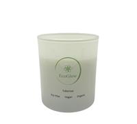 EcoGlow Bougie en cire de soja bio - Respectueux de l'environnement et végétalien, tubéreuse très parfumée, jusqu'à 40 heures de combustion