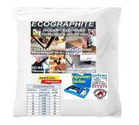 ECOGRAPHITE Isolation Plancher et Sols et tous vide d'air - 40 m2 en 10 cm epaisseur pour R≥ 3 (4 m3) - Injecteur Inclus - Isolant Thermique et Acoustique - Isolant Vrac - Fabriqué en France - 4000 L