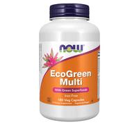 EcoGreen Multi Vitamines 180 Veg Caps Par Now Foods