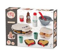 Ecoiffier - 2531 - Le gaufrier pour Enfants - Dès 18 Mois - Jouet en Plastique résistant - avec Accessoires et ingrédients - pour Cuisiner comme Un Chef