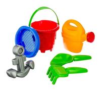 Ecoiffier Seau de plage Château 12 cm garni Vert G