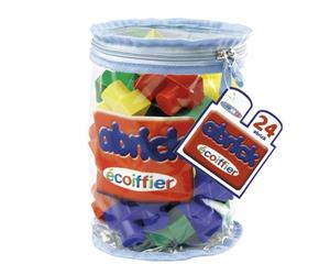 Ecoiffier - 7359 - Jouet de Premier Age - Sac Tube - 24 Pièces - Maxi Abrick