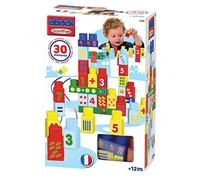 Ecoiffier - 7709 - Jeu De Construction - Pack 30 Chiffres - Maxi Abrick