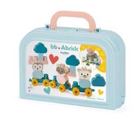 ECOIFFIER - Valisette BB Abrick - Jeu eveil - Jeu 1er âge - Jeu de Construction - A partir de 18 Mois - 7923 - Fabriqué en France