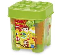 ECOIFFIER Abrick 1445 - Baril Jungle 70 Pièces - Abrick - 18 mois - Un maximum de combinaisons