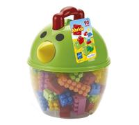 Ecoiffier Baril pour Poussin Abrick avec 90 pièces de Construction, Dimensions : 23,5 x 25,5 x 28,5 cm, à partir de 18 Mois, Couleur (7600001434)