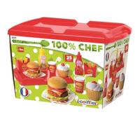 100% Chef Set Hamburger