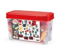 Ecoiffier - Coffret dînette 70 pièces - Un Grand Set Complet pour Les Petits Chefs en Herbe - Dès 18 Mois - Idéal pour Inventer des Repas et Jouer à la Cuisine comme Les Grands ! - 12698