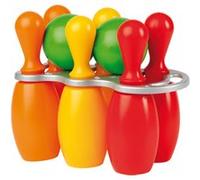 Ecoiffier Jeu 6 quilles bowling 18,5 cm Multicolore G