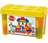 Ecoiffier Maxi Abrick Boîte Animaux Du Monde Avec 50 Blocs