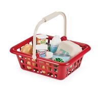 Ecoiffier - Panier Épicerie Enfant Garni Grand Modèle - Produits Alimentaires Factices Inclus - Jeu d'imitation - Dès 18 Mois - Jouet pour Enfant - 10996 - Garantie France Origine