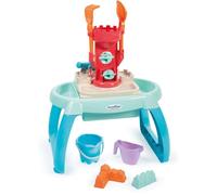 Ecoiffier – Table sable et eau enfant 4603 – 3 compartiments, accessoires inclus, dès 18 mois