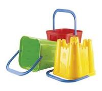 Ecoiffier Seau Château Fort 18,5 cm Coloris Assortis Neutre G