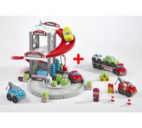 Ecoiffier Super Pack Garage Et Transport De Véhicules - Abrick