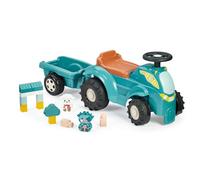 Ecoiffier Tracteur directionnel garni avec remorque 15 accessoires – 12-36 mois