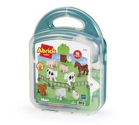 Ecoiffier Valisette Animaux de la Ferme 3329 - Figurines, Barrières et Briques - Dès 18 mois