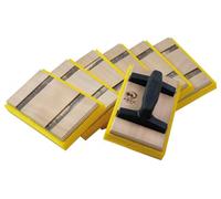 Ecokit Taloche Mousse Mondelin - Kit Éco-Conçu avec 1 Taloche 14x25 cm + 6 Plateaux de Rechange - Poignée Réutilisable et Emballage Écologique - Réduction Déchets et Impact Environnemental