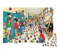 École Bell Frenzy Puzzle en Bois Imperméable DIY Puzzles De 1000 Pièces pour Adultes Coloré De Décoration pour La Maison