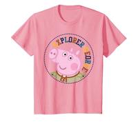 École Classique d'aventure en Plein air Peppa Pig George Explorer T-Shirt