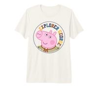 École Classique d'aventure en Plein air Peppa Pig George Explorer T-Shirt Haut de Gamme