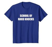École de Coups durs T-Shirt, Enfant, Bleu Royal, 2 Ans