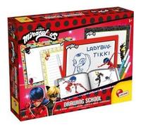 LISCIANI - MIRACULOUS - Kit de Dessins Lady Bug - Loisirs Créatifs pour Enfants dès 5 ans - 4 Ardoises Effaçables + 4 Marqueurs + Cahier à Dessins pour Apprendre à Dessiner - Fabriqué en Italie