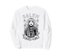 École de Salem pour Filles Halloween, sorcière Gothique, Pop Art Wiccan Sweatshirt
