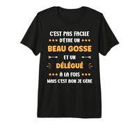 Ecole Délégué de eau Gosse Humour Délégué T-Shirt Haut de Gamme