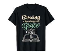École du Dimanche Knowledge and Grace, Professeur de Religion T-Shirt