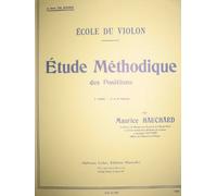 Ecole du violon : Etude méthodique des positions, 3ème cahier, Ve position