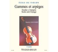 École Du Violon : Gammes et Arpèges Vol.1 - Hauchard