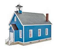 École H0 Cottage Grove Avec Éclairage LED - Kibri 38843