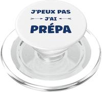 Ecole Humour étudiant drôle J’Peux Pas j’AI prépa PopSockets PopGrip pour MagSafe