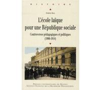 Ecole laique pour une republique sociale