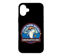 École Maternelle des Requins du Futur biologiste Marin Coque pour iPhone 16 Plus