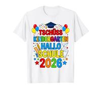 École Maternelle Tschüss Hallo Schule 2026 Einschulung T-Shirt