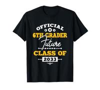 École Officielle de 6e année Future Class of 2033 T-Shirt