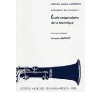 Ecole Préparatoire De La Technique. Solo pour Clarinette.