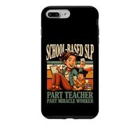 École SLP Part Teacher Part Miracle Worker Coque pour iPhone 7 Plus/8 Plus