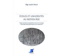 Écoles et Universités au Moyen-Âge
