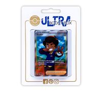 Écolier 261 264 Dresseur Full Art - Myboost X Epée Et Bouclier 8 - Poing De Fusion - Coffret De 10 Cartes Pokémon Françaises