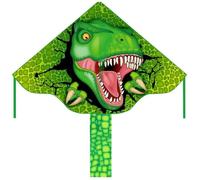 Ecoline 1 ligne Cerf-volant Prospectus simple T-Rex Envergure (détails) 1200 mm Force du vent supportée 2 - 5 bft