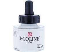 Ecoline Bouteille d'aquarelle liquide 30 ml Blanc 100 (11251001)