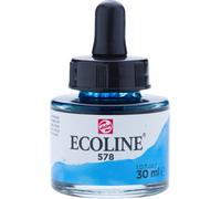 Ecoline 11255781 Peinture aquarelle bleu ciel cyan 30 ml 1 pcs