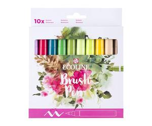 Ecoline Botan.Cb Lot de 10 stylos pinceaux