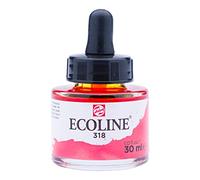 Ecoline Bouteille d'aquarelle liquide 30 ml Carmin 318 (11253181)