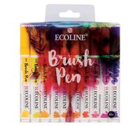 Stylo De Brosse Ecoline Royal Talens Ensemble De 20 Marqueurs